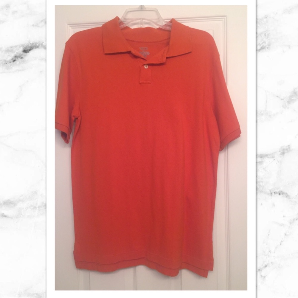 Orange men’s polo!